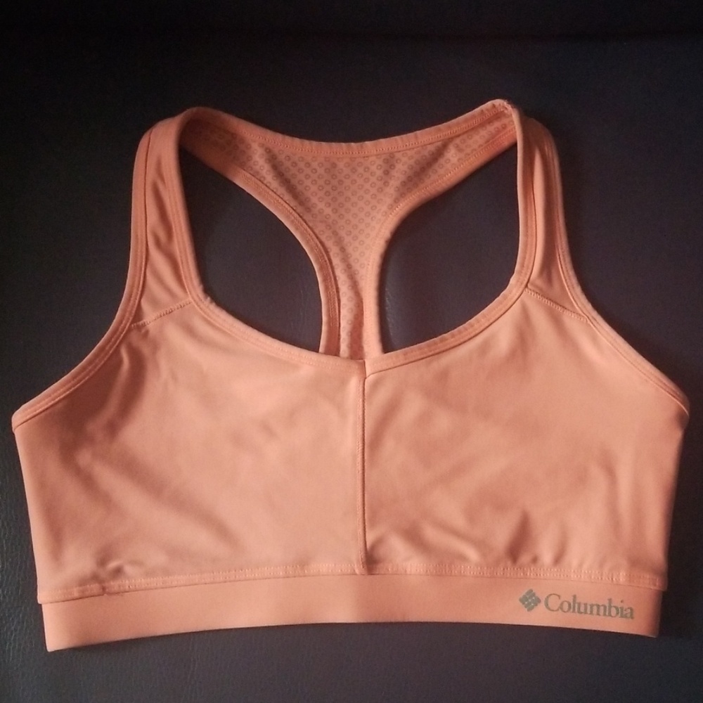 Columbia orange Sport bra